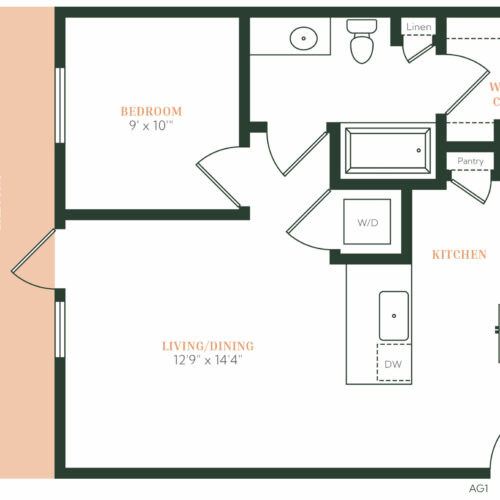 A Thoughtful and Stylish Home - A1 Floor Plan